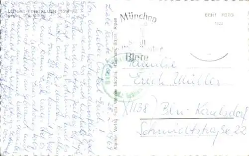 Ak Spitzingsee Schliersee in Oberbayern, Obere Firstalm, Untere Firstalm, Stümpfling, Winteransicht
