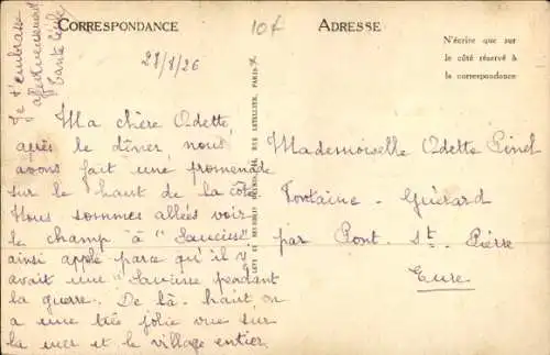 Ak Villers sur Mer Calvados, Digue