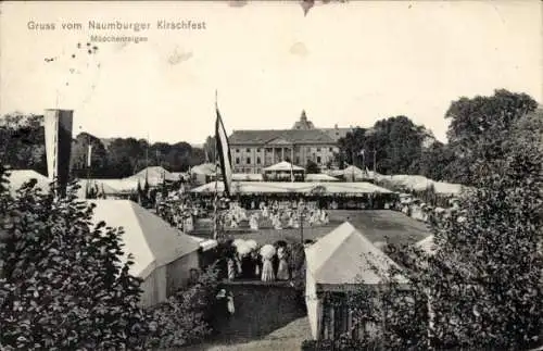 Ak Naumburg an der Saale, Kirschfest, Mädchenreigen