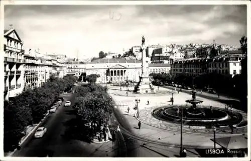 Ak Lisboa Lissabon Portugal, Rossio