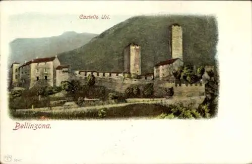 Ak Bellinzona Kanton Tessin, Castello Uri