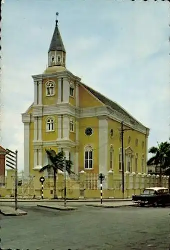 Ak Willemstad Nordbrabant Niederlande, Synagoge