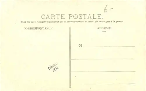 Ak Circuit d'Auvergne, Coupe Gordon Bennett 1905, in der Nähe des Baraque