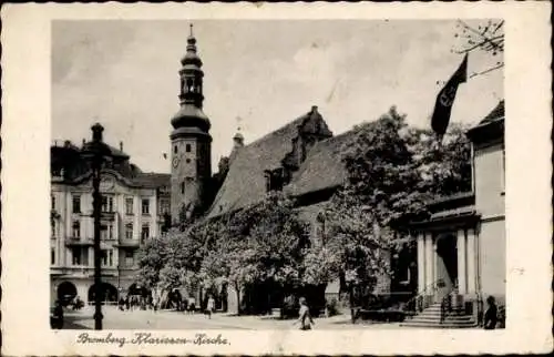 Ak Bydgoszcz Bromberg Westpreußen, Klarissen Kirche