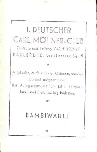 Ak Schauspieler Carl Möhner, Portrait, Autogramm, Weißer Holunder
