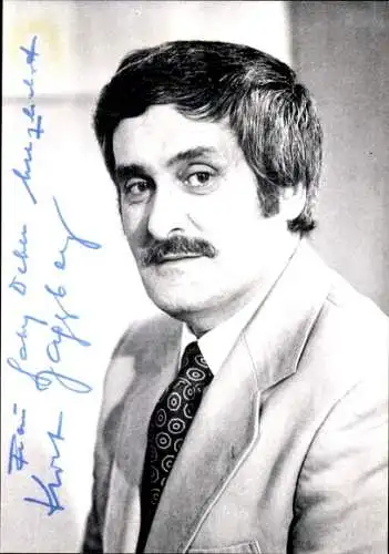 Ak Schauspieler Kurt Jaggberg, Portrait, Autogramm