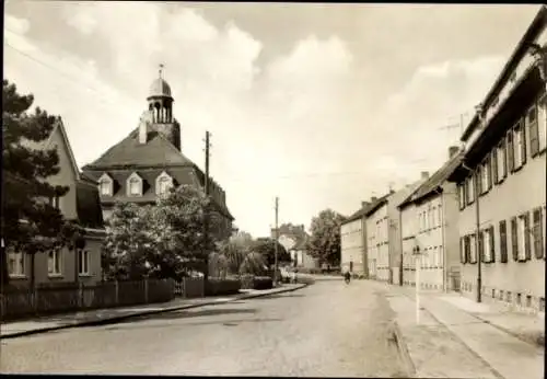 Ak Zipsendorf Meuselwitz in Thüringen, Geschwister Scholl Straße