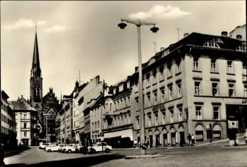 Ak Altenburg in Thüringen, Markt, Kirche, Apotheke