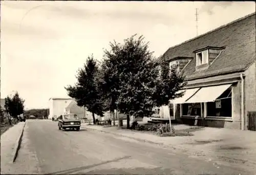 Ak Cobbelsdorf Coswig an der Elbe im Kreis Wittenberg, Konsum Verkaufsstelle an der Hauptstraße