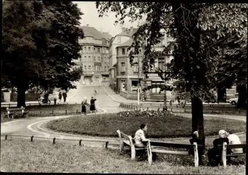 Ak Werdau in Sachsen, Ernst Thälmann Platz