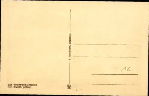 Steindruck Ak Goslar Niedersachsen, Kaiserhaus