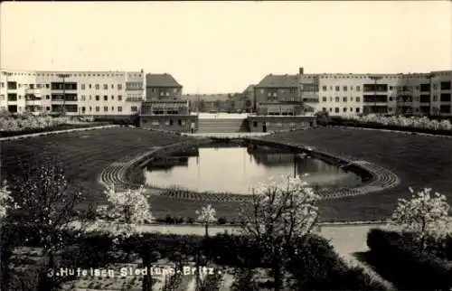 Foto Ak Berlin Neukölln Britz, Hufeisensiedlung