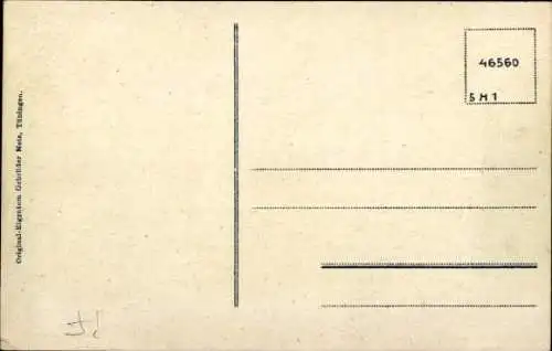 Ak Zeppelin'sches Luftschiff Modell 4