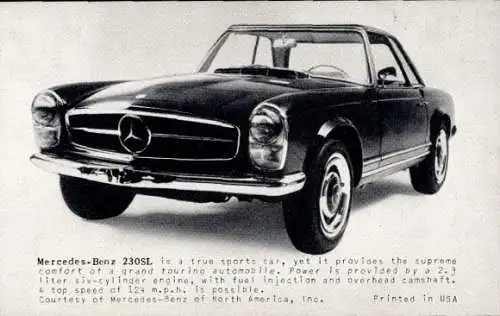 Ak Auto, Mercedes-Benz 230SL