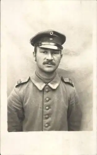 Foto Ak Deutscher Soldat in Uniform, Inf. Rgt. 119