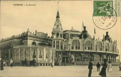 Ak Ostende Ostende Westflandern, Kursaal