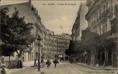 Ak Algier Algier Algerien, Avenue de Bouzareah