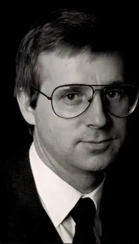 Ak Politiker Dietrich Austermann, Portrait, Autogramm