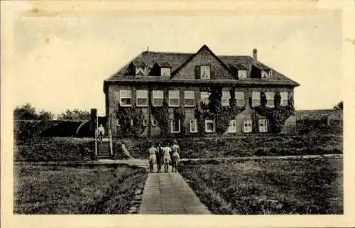 Ak Nordseebad Tossens Butjadingen, Schloss am Meer