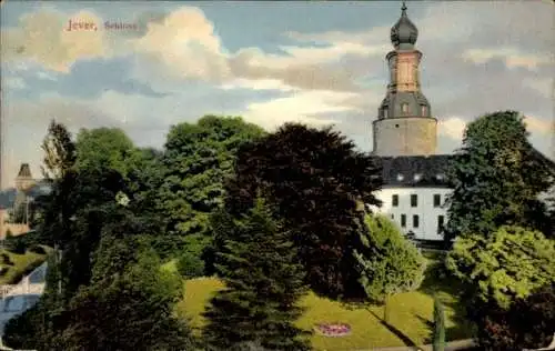 Ak Jever in Friesland, Schloss, Turm