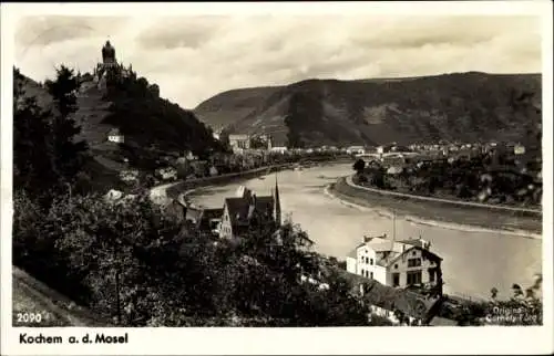 Ak Cochem an der Mosel, Panorama