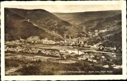 Ak Traben Trarbach an der Mosel, Blick vom Mont Royal