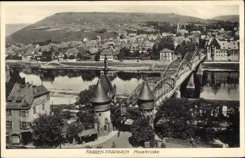 Ak Traben Trarbach an der Mosel, Moselbrücke