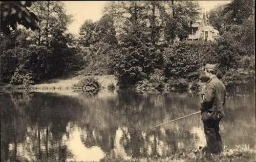 Ak Woluwe Saint Pierre Sint Pieters Woluwe Region Brüssel, Angler