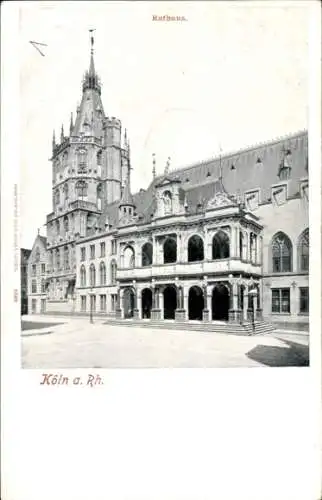 Ak Köln am Rhein, Rathaus