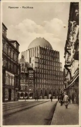 Ak Hannover in Niedersachsen, Hochhaus, Planetarium