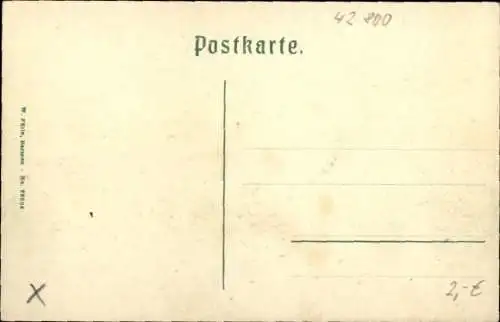 Ak Remscheid im Bergischen Land, Rathaus