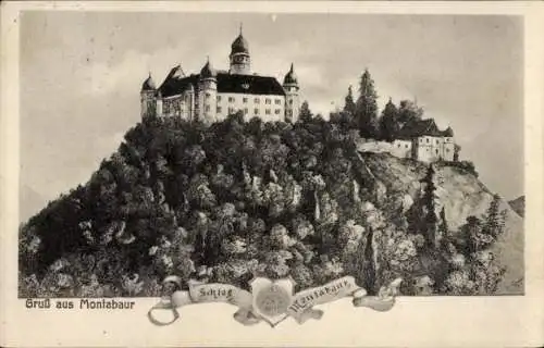 Ak Montabaur im Westerwald, Schloss