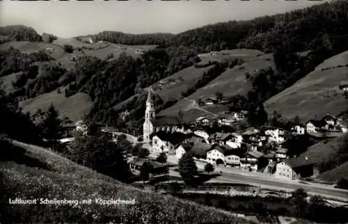 Ak Marktschellenberg Markt Schellenberg in Oberbayern, Köpplschneid, Panorama