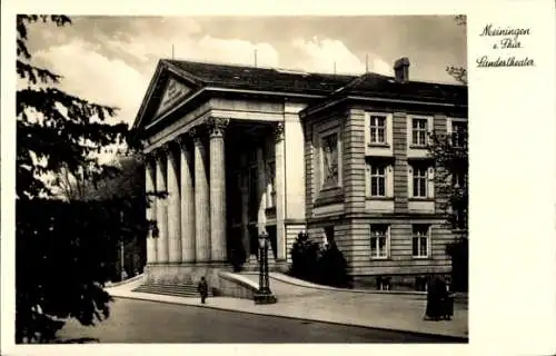 Ak Meiningen in Thüringen, Landestheater