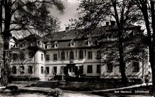 Ak Bad Neuhaus Bad Neustadt an der Saale Unterfranken, Schlosshotel