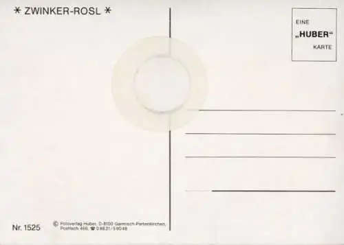 3-D Ak Zwinkernde alte Frau, Bin noch frei, Zwinker-Rosl