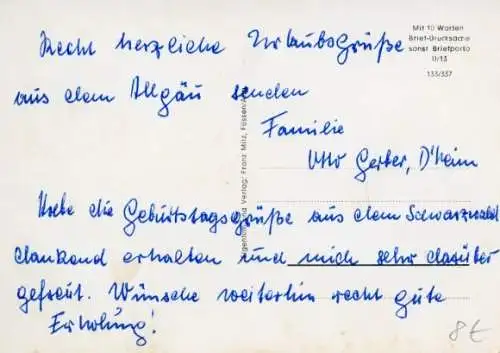 Material Ak Pfronten im Allgäu, Breitenberg-Gipfel, Bahn, Aggenstein