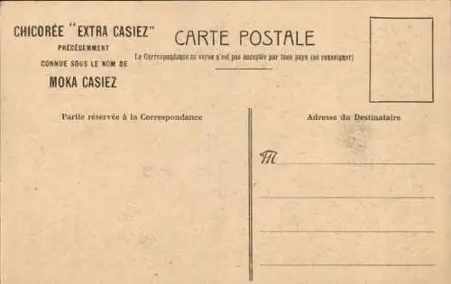 Künstler Ak Kinder machen Seifenblasen, Reklame, Chicoree Extra Casiez