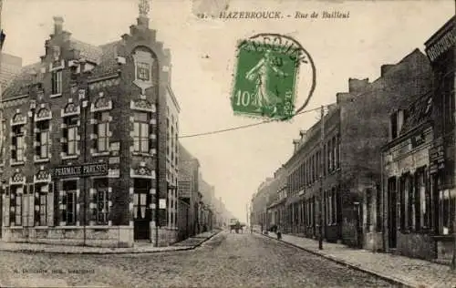 Ak Hazebrouck Nord, Rue de Bailleul