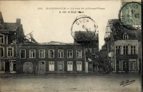 Ak Hazebrouck Nord, un coin de la Grand'Place