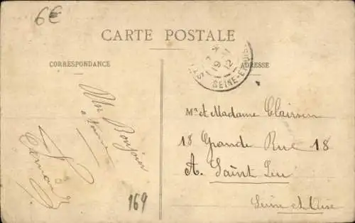 Ak Saint Mihiel Meuse, Entree de la Ville, Passage a Niveau