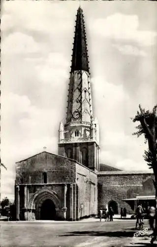 Ak Ars en Ré Île de Ré Charente Maritime, Kirche St. Etienne