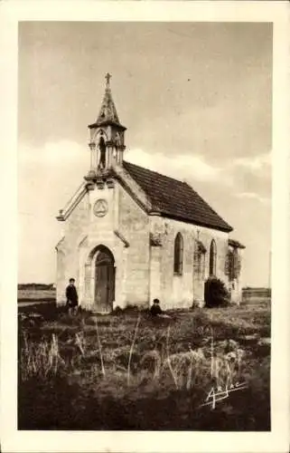 Ak Île d'Oléron Charente Maritime, Grand Village, Kapelle