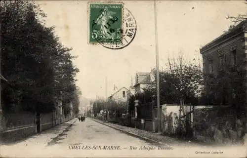 Ak Chelles Seine et Marne, Rue Adolphe Besson