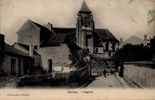 Ak Chelles Seine et Marne, Kirche