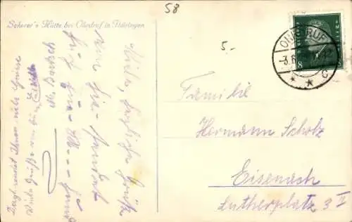 Ak Ohrdruf in Thüringen, Scherer's Hütte