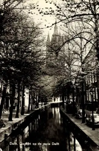 Ak Delft Südholland Niederlande, Blick auf das alte Delft