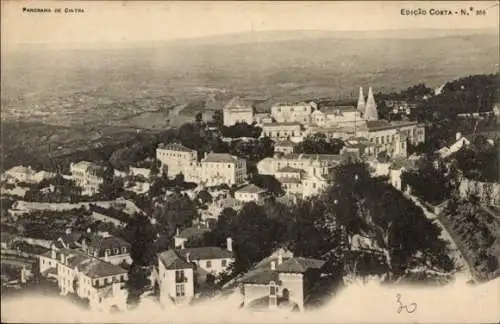 Ak Sintra Cintra Portugal, Panorama