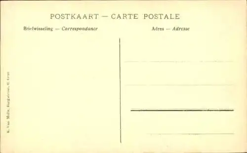 Ak Gent Gent Ostflandern, Internationale Ausstellung 1913, Pavillon der Stadt Brüssel