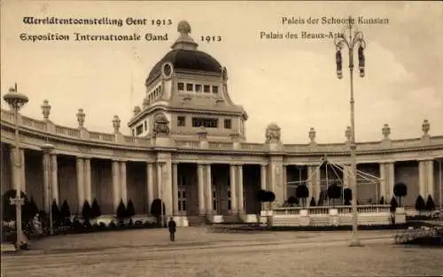 Ak Gent Gent Ostflandern, Internationale Ausstellung 1913, Palast der Schönen Künste